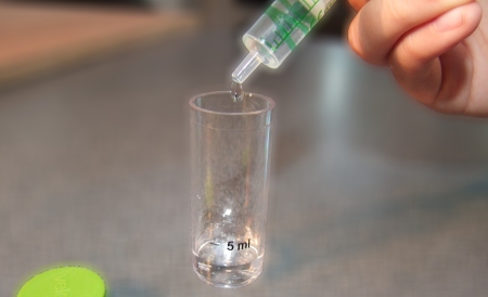 5 ml vijverwater