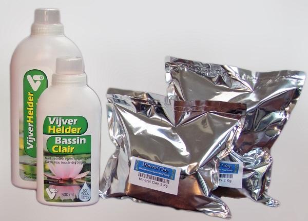 Zweefalg-in-één: groen vijver helder maken